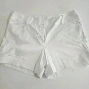 WHBM white shorts sz 12